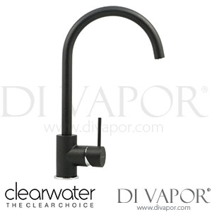 Clearwater CW02590CPON Elara C Single Lever Black Onyx Monobloc Kitchen Mixer Tap Spare Parts