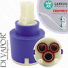 Carron Phoenix Osprey 40mm Tap Cartridge - Compatible Ceramic Disc Lever Cartridge