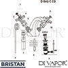 Bristan D BAS C CD Mixer Spare Tech Diagram