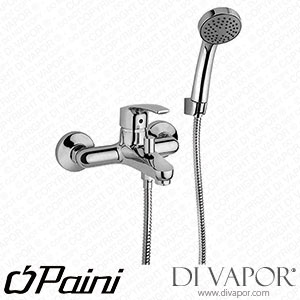 Paini D1CR100 Atomix 3.0 Single Lever Bath Shower Mixer Tap with Fixed Shower Kit Spare Parts