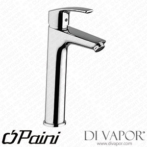 Paini D1CR211GLLSR Atomix 3.0 Single Lever Basin Mixer High Mode Tap with 1