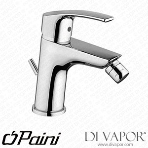 Paini D1CR306G Atomix 3.0 Single Hole Bidet Mixer Tap with 1
