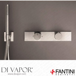 Fantini D272A/7372B Milano Wall-Mounted Stainless Steel Bathtub Mixer with Diverter Spare Parts