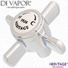Heritage D282-146 Dorchester Temperature Handle Spare Part