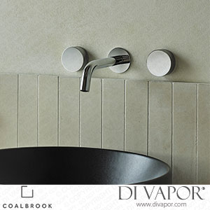Decca Wall Mounted 3 Hole Basin Mixer DC1008.V West One Bathrooms Spare Parts