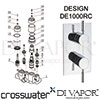 Crosswater DE1000RC Tech Diagram