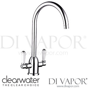 Clearwater DE2CP Dephini Twin Lever Chrome Monobloc Kitchen Mixer Tap Spare Parts