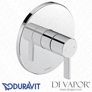 Duravit D-neo Single Lever Shower Mixer for Concealed Installation (De4210010010) Spare Parts