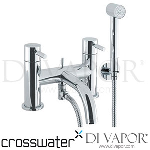 Crosswater DE422DC Design Bath Shower Mixer with Kit Spare Parts