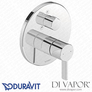 Duravit D-neo Single Lever Bath Mixer for Concealed Installation (De5210012) Spare Parts