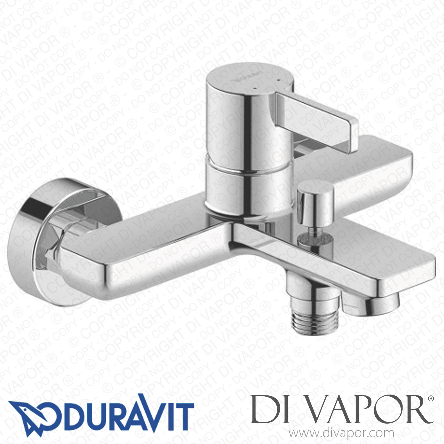 Duravit Dneo Single Lever Bath Mixer for Exposed Installation (De5230000) Spare Parts