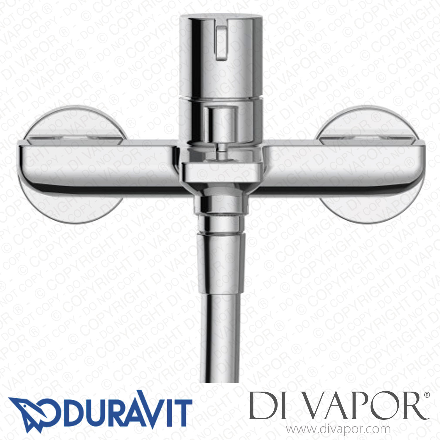 Duravit Dneo Single Lever Bath Mixer for Exposed Installation (De5230000010) Spare Parts