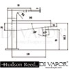 Hudson Reed DEC304 Shower Mixer with shower kit Spare Diagram
