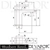 Hudson Reed Deco DEC305 Spare