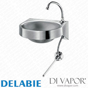 Delabie 180330 Wall-Mounted Genou Hand Washbasin with Integrated Tap Spare Parts