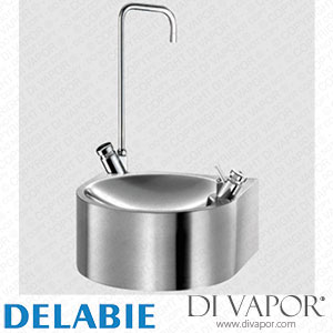 Delabie 180820 Sd Drinking Fountain with Swan Neck Tap Spare Parts