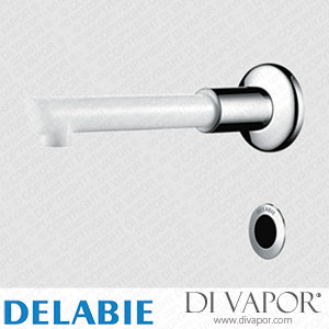 Delabie 20801T2 Tempomatic Electronic Tap with Removable Bioclip Spout Spare Parts