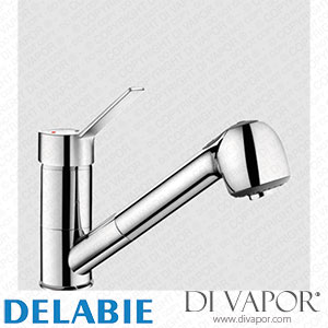 Delabie 2211 Mechanical Sink Mixer with Pull-Out Spray - Up to 12/2017 - Spare Parts