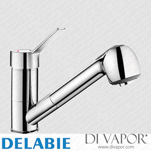 Delabie 2211EP Pressure-Balancing Mixer with Retracting Hand Spray Spare Parts