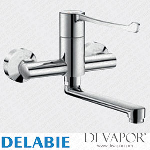 Delabie 2436P Securitouch Sequential Mechanical Wall-Mounted Basin Mixer Spare Parts