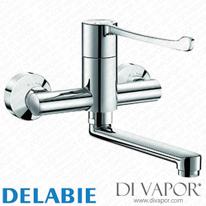 Delabie 2437 Securitouch Wall Mounted Tap Sequential Chrome Spare Parts