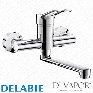 Delabie 2455EP Securitouch Wall-Mounted Single-Lever Mechanical Mixer Spare Parts