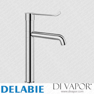 Delabie 2564T5 Mechanical Basin Mixer Swivelling Spout H.205 L.170 Spare Parts