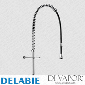 Delabie 433620 Black Pre-Rinse Set with No Valve Spare Parts