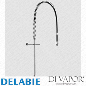 Delabie 433720 Black Pre-Rinse Set with No Valve Spare Parts