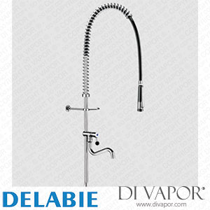 Delabie 433722 Black Pre-Rinse Set with No Valve Spare Parts