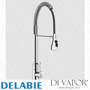 Delabie 5526 Short Single Hole Pre-Rinse Set with Mixer Spare Parts