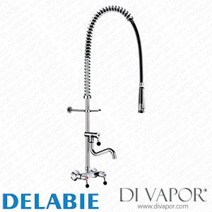Delabie 5634 Wall Mounted Pre-Rinse Spray with Bib Tap Spare Parts