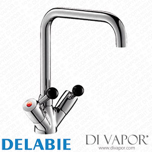 Delabie 5640T2 Deck Mounted Single Hole Mixer Spare Parts
