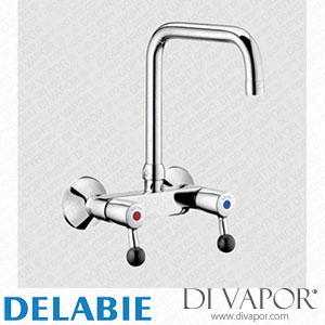 Delabie 5647T2 Wall-Mounted Twin Hole Mixer - 60 Lpm Spare Parts