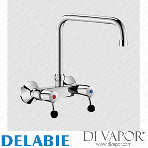 Delabie 5647T3 Wall-Mounted Twin Hole Mixer - 60 Lpm Spare Parts
