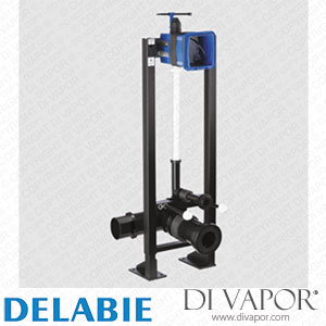 Delabie 565065DE Self-Supporting Fire Retardant Tempofix 3 Frame System for WC Spare Parts