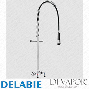 Delabie 5836 Wall-Mounted Pre-Rinse Set with Mixer Tap Spare Parts