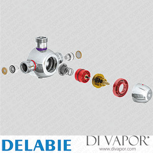 Delabie 731002 Premix Comfort Group Thermostatic Mixing Valve Spare Parts