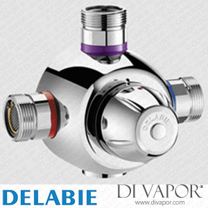 Delabie 731005 Premix Comfort Group Thermostatic Mixing Valve - After June 2008 - Spare Parts