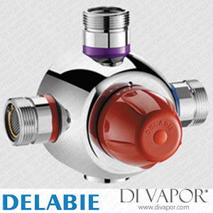 Delabie 731055 Premix Security Group Thermostatic Mixing Valve - After June 2008 - Spare Parts