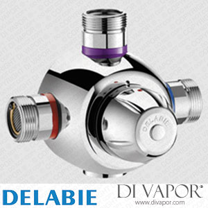 Delabie 731400 Premix Comfort Group Thermostatic Mixing Valve - After June 2008 - Spare Parts