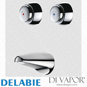 Delabie 741945 Tempostop Cross Wall Basin Tap Spare Parts