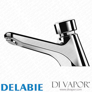Delabie 745100 TEMPOSTOP Basin Tap M1/2 7sec Time Flow + Back Nut Spare Parts