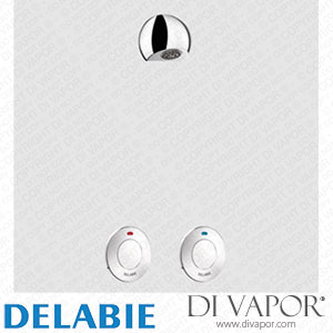 Delabie 747210 Tempostop Time Flow Shower Kit with 2 Controls Spare Parts