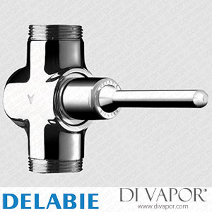 Delabie 760410 Tempochasse 1 1/4 Time Flow Valve for WC Spare Parts