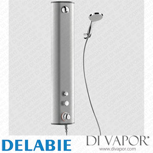 Delabie 792340 Securitherm Shower Panel Spare Parts