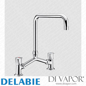 Delabie G65602 Deck-Mounted Twin Hole Mixer - 45 Lpm Spare Parts