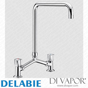 Delabie G65603 Deck-Mounted Twin Hole Mixer - 45 Lpm Spare Parts