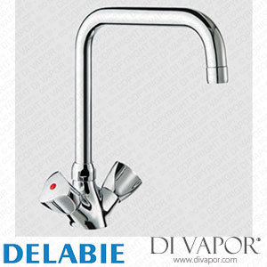 Delabie G66452 Deck-Mounted Single Hole Mixer - 45 Lpm Spare Parts