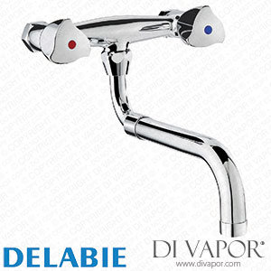 Delabie G6679 Chrome Wall Mounted 2 Hole Kitchen Mixer Tap Spare Parts